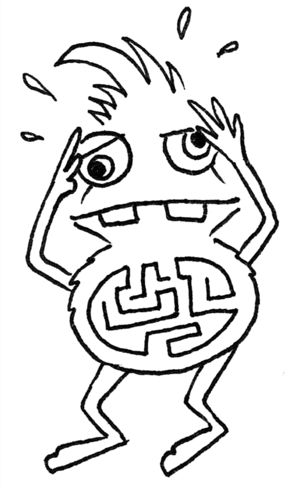 Das ängstliche Monsterle